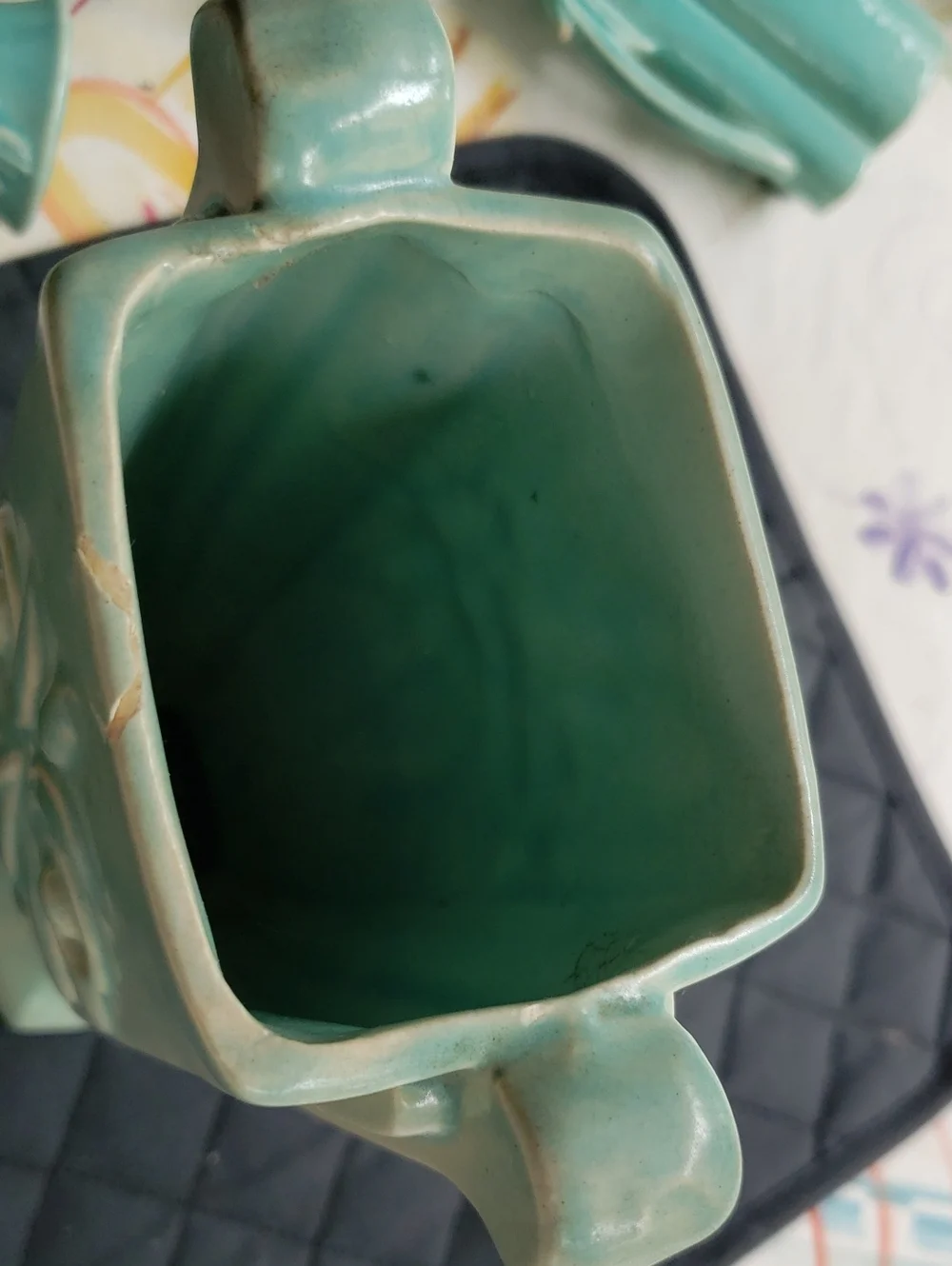 MCM USA 9in Potery Vase